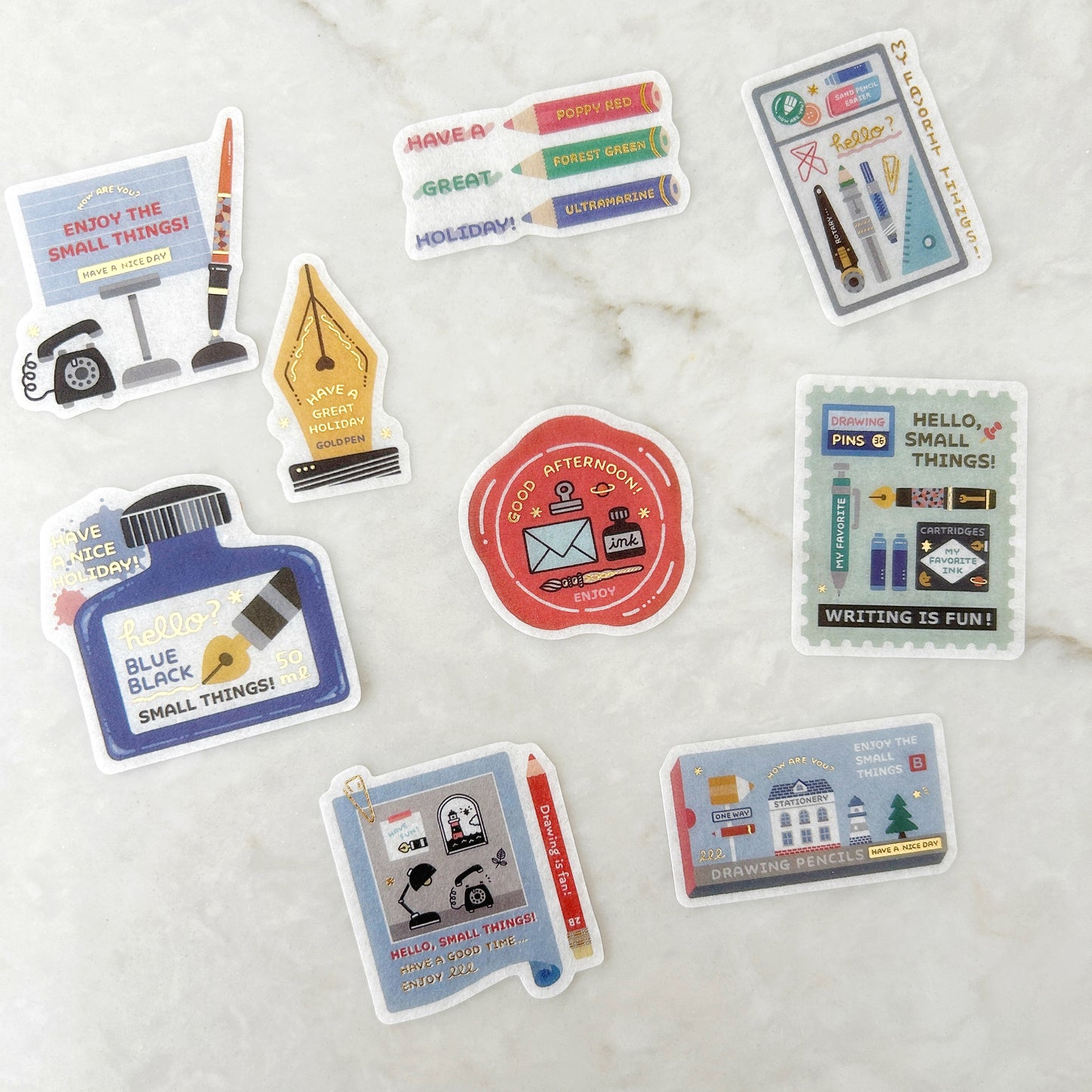 eric Flake Sticker - Writing Utensil