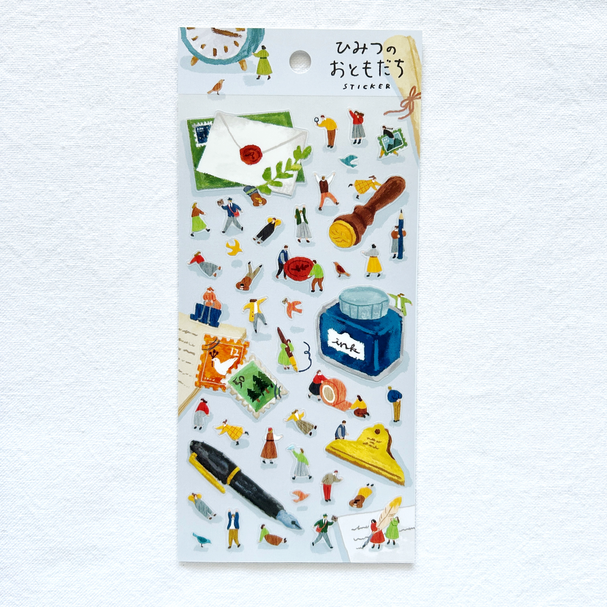 Mind Wave Secret Friends sticker sheets featuring fairytale illustrations of cozy scenes and favorite spots, perfect for journaling, scrapbooking, and adding a personal touch to crafts and stationery.