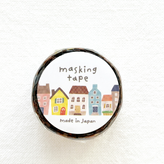 Mind Wave Cozy Washi Tape - Ye. Perfect for journaling, scrapbooking, letters, and creative craft projects.